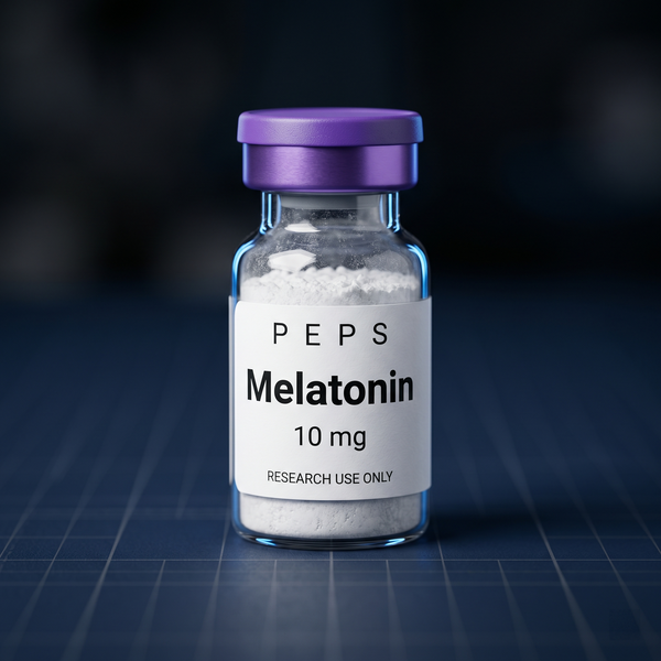 Melatonin research vial