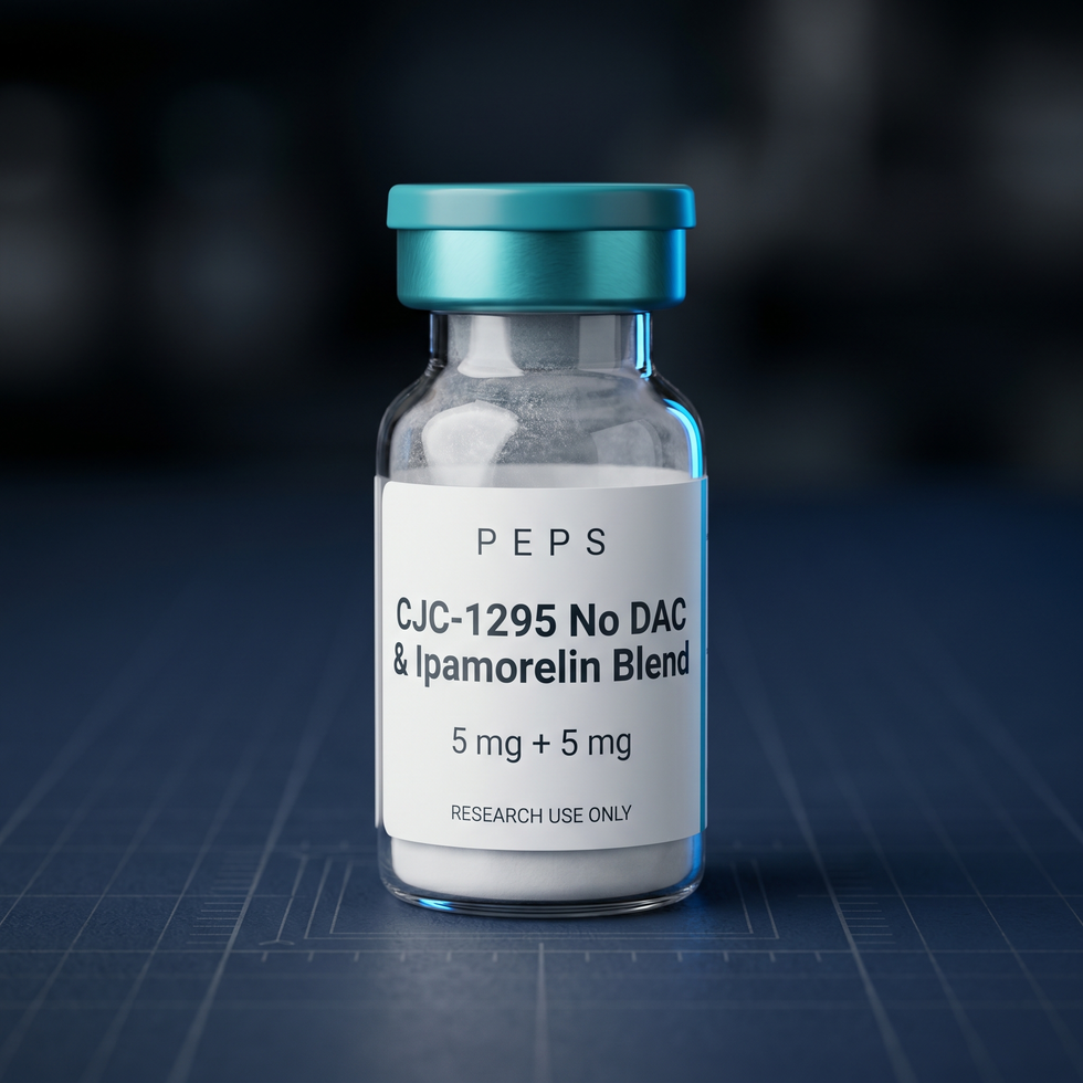 CJC-1295 (No DAC) + Ipamorelin Blend research vial