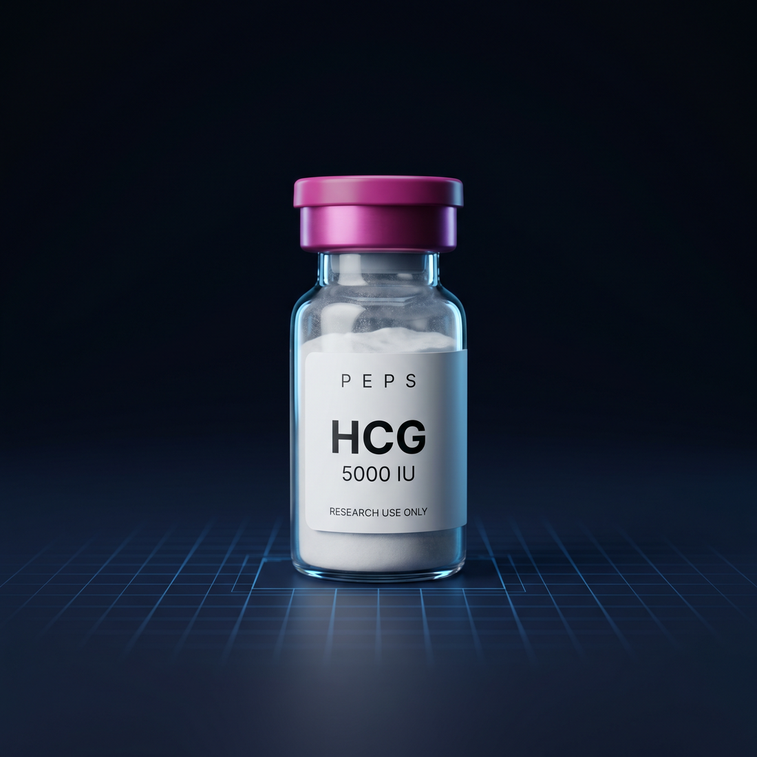 HCG (Human Chorionic Gonadotropin) research vial
