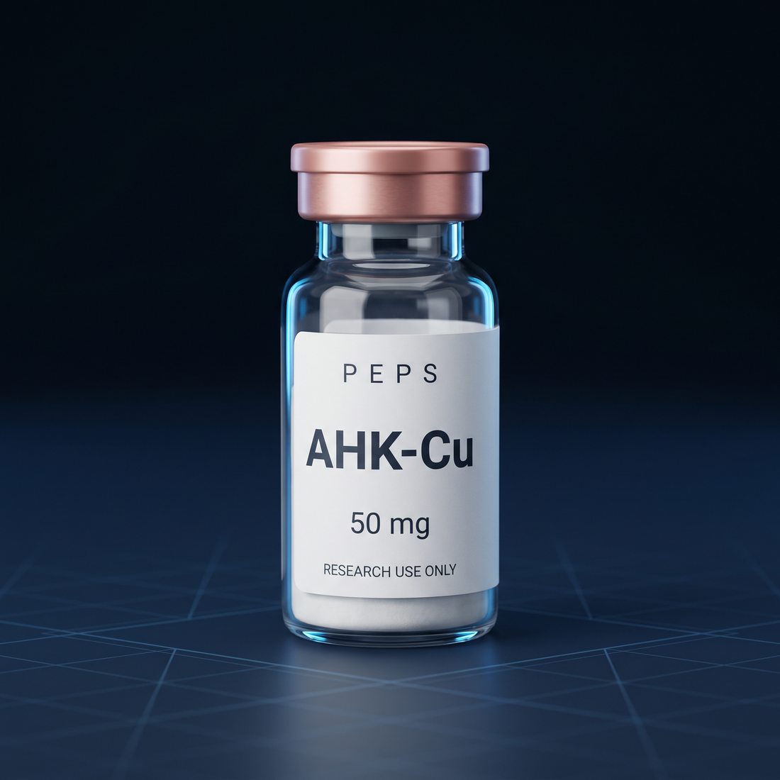 AHK-Cu (Copper Peptide) research vial
