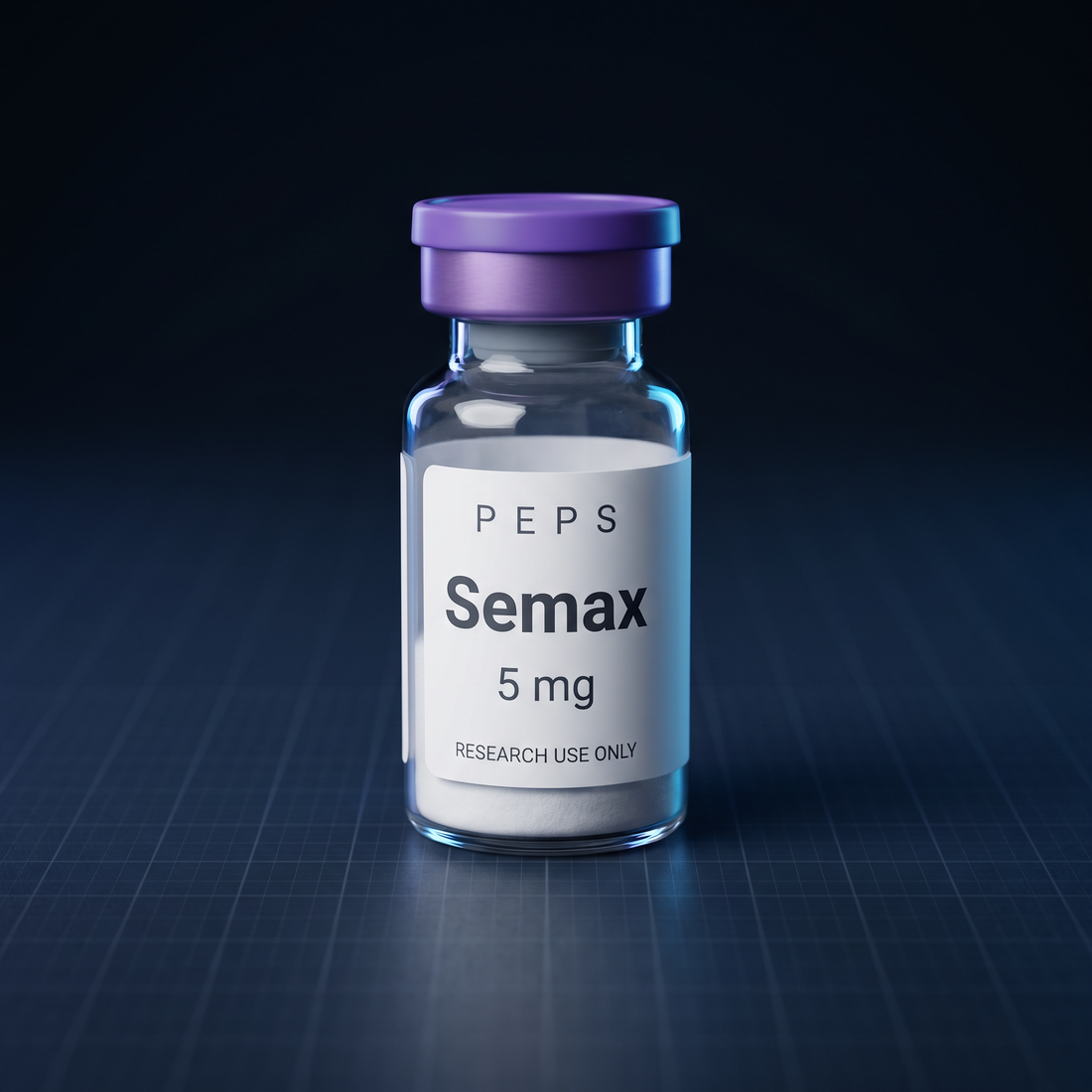 Semax research vial