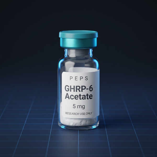 GHRP-6 Acetate research vial