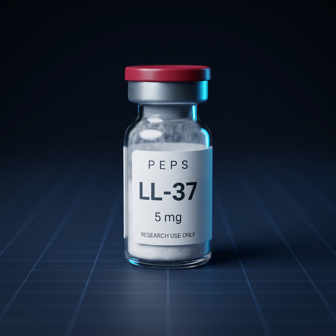 LL-37 research vial
