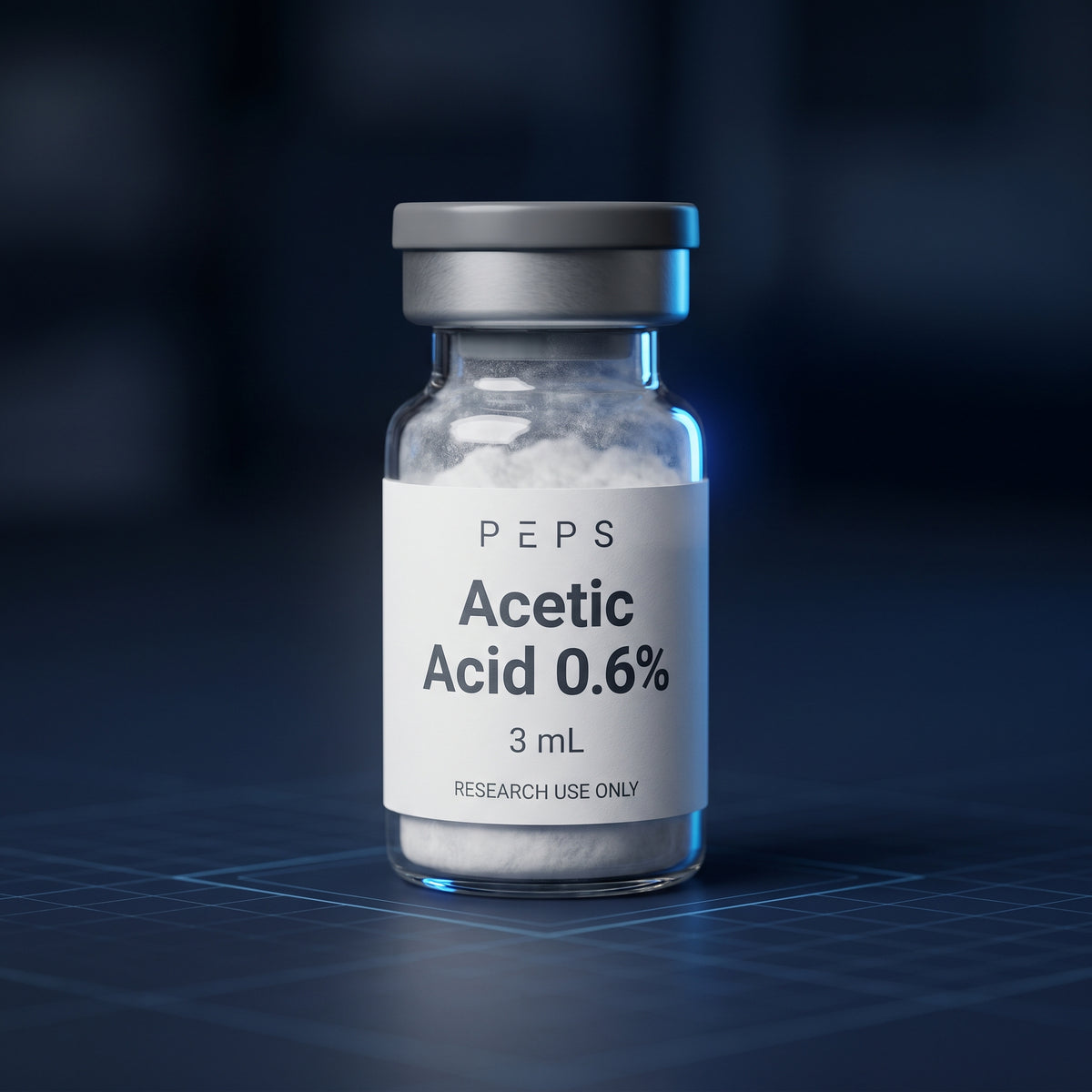 Acetic Acid 0.6% research vial